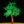 Load image into Gallery viewer, 9ft tall LED Tree with Warm White Light and Green Maple Leaf
