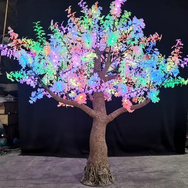 Colorful Artificial LED Tree for Garden Decoration