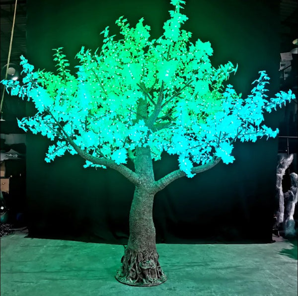 13.5ft Large Artificial Maple LED Tree with DMX 512 Controller