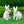 Load image into Gallery viewer, Fiberglass Rabbits LED Solar Home Garden Landscape Lighting
