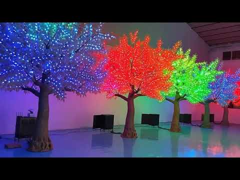 13.5ft Color-Changing Large LED Tree - Buy online – magic of leds