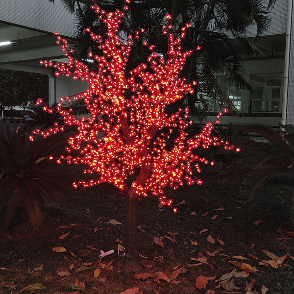 LED Bonsai lighted tree 8.2ft/2.5м 1944leds Multi-color LEDs  RGB