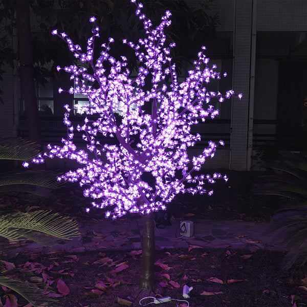 LED Bonsai lighted tree 8.2ft/2.5м 1944leds Multi-color LEDs  RGB