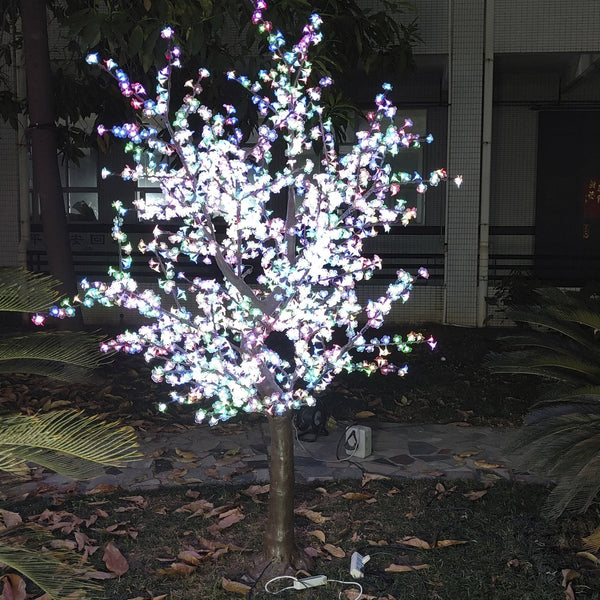 LED Bonsai lighted tree 8.2ft/2.5м 1944leds Multi-color/