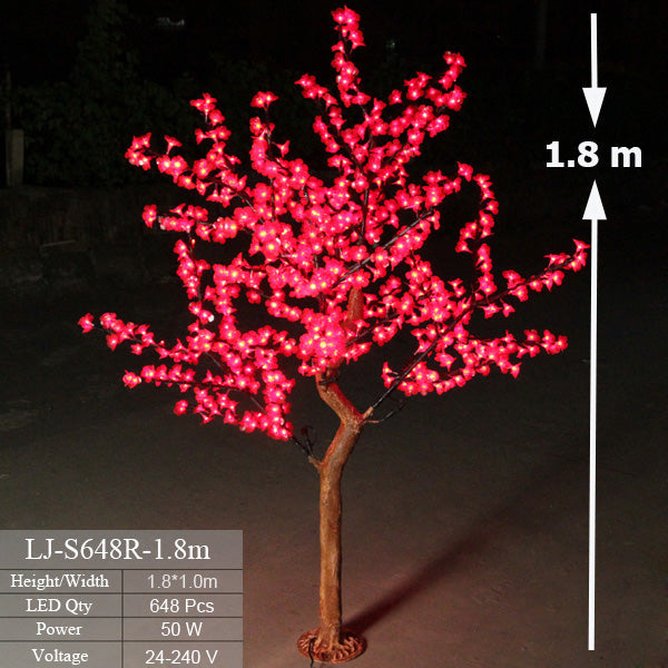 LED trees for garden outdoor/indoor use 6ft/1.8м 648leds 8 Color