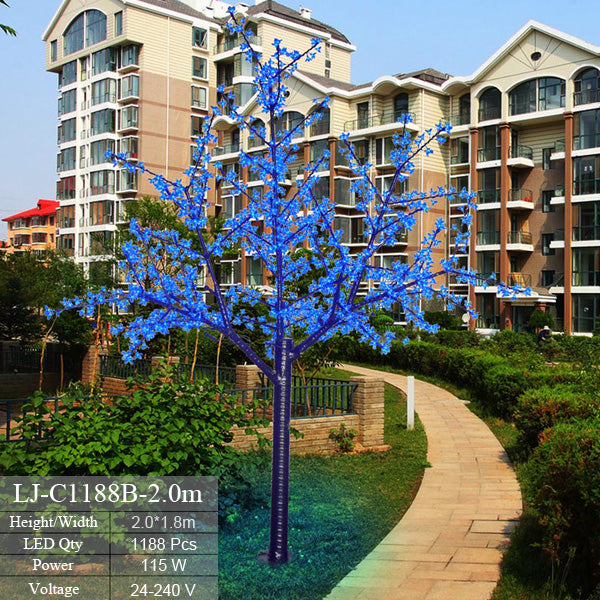 Cherry blossom lighted tree outdoor/indoor use 6.5ft/2.0м 