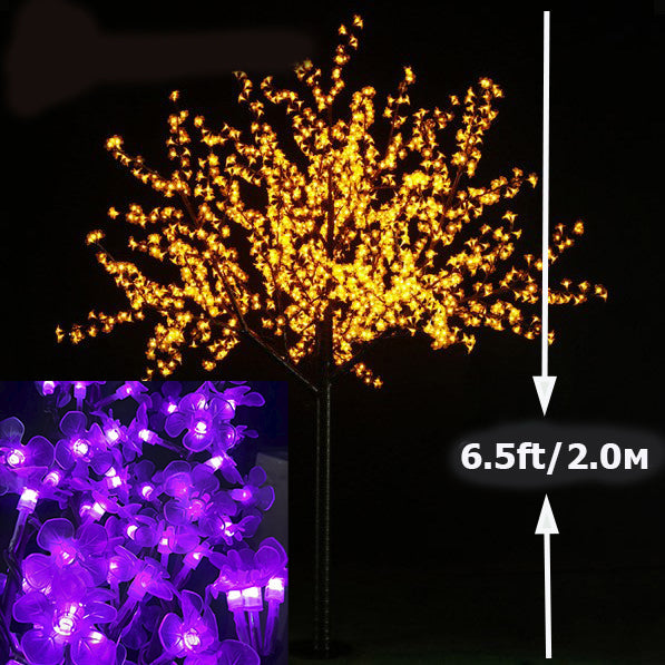 Lighted Pink Cherry Blossom Tree 6.5ft 1728 LEDs Indoor/Outdoor