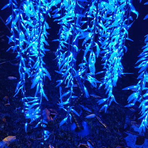Blue LED weeping willow tree 6.0ft/1.8m 