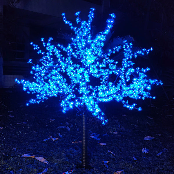 Lighted Pink Cherry Blossom Tree 6.5ft 1728 LEDs Indoor/Outdoor