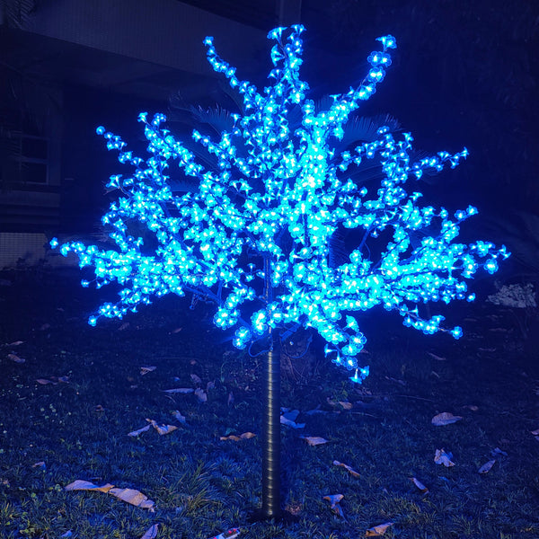 Lighted Pink Cherry Blossom Tree 6.5ft 1728 LEDs Indoor/Outdoor