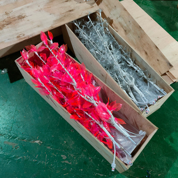 Artificial led trees. Christmas Tree  Indoor and Outdoor use Pink