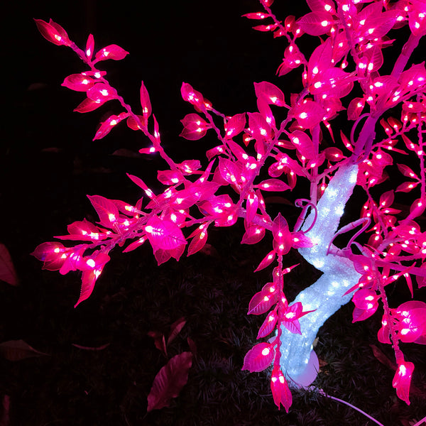 Artificial led trees. Christmas Tree  Indoor and Outdoor use Pink