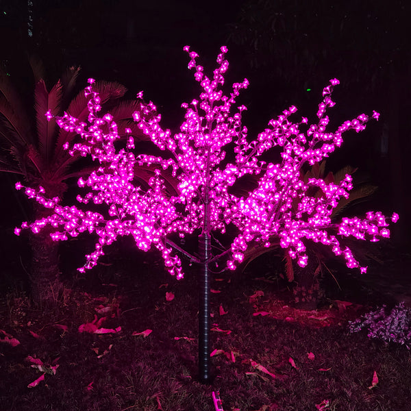 Lighted Pink Cherry Blossom Tree Outdoor/Indoor use 6.5ft/2