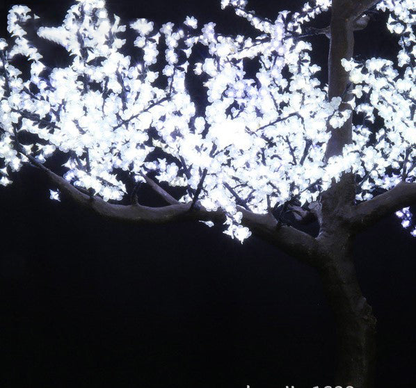 White LED outdoor lighted cherry blossom tree 13ft/4.0м 5940leds