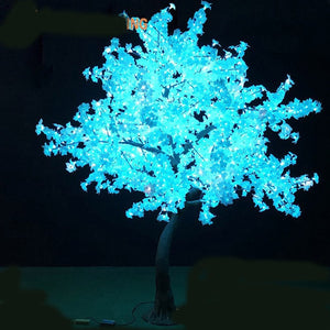 Outdoor LED Artificial Maple Tree Light Color changing led