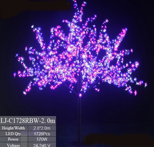 Buy LED Cherry Blossom Tree Pink 6.5ft/2.0м 1728 LEDs