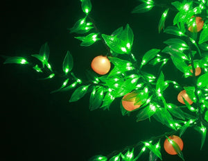 LED Artificial Fruit Tree Peach 5ft/1.5м/