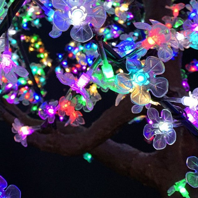 Outdoor LED Cherry Blossom Tree Color changing led RGB Tree outdoor/in ...