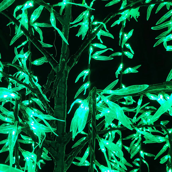 White LED weeping willow tree 6.0ft/1.8m rainproof outdoor lighting