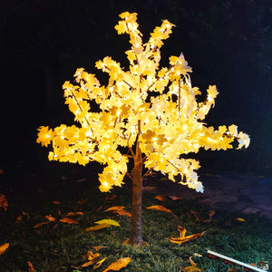 LED Trees Artificial maple tree with lights use 540pcs