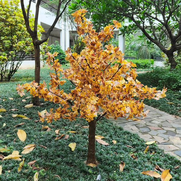 LED artificial maple tree with lights outdoor/indoor 5.0ft/1.5m 540led