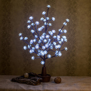Tree Flower Lamp Original Design White Lotos