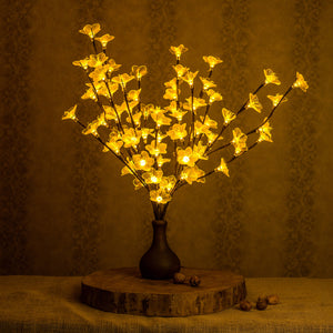 LED Branchs Peach Blossom Flower Lamp Warm White Color