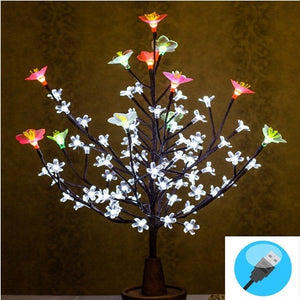 LED Tree Sakura MIX with a white and pink