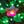 LED tree Table lamp Green Leaves and a large pink flower Light