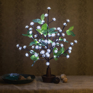 LED Tree flower lamp Christmas tree White Lotos