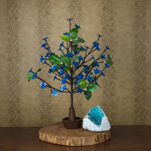 Led Tree Cherry Blossom Blue Flower lamp Decorative Lights