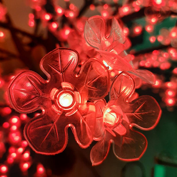 Blue Artificial LED trees for garden 6.5ft/2.0м 972LEDs 9 Color Option