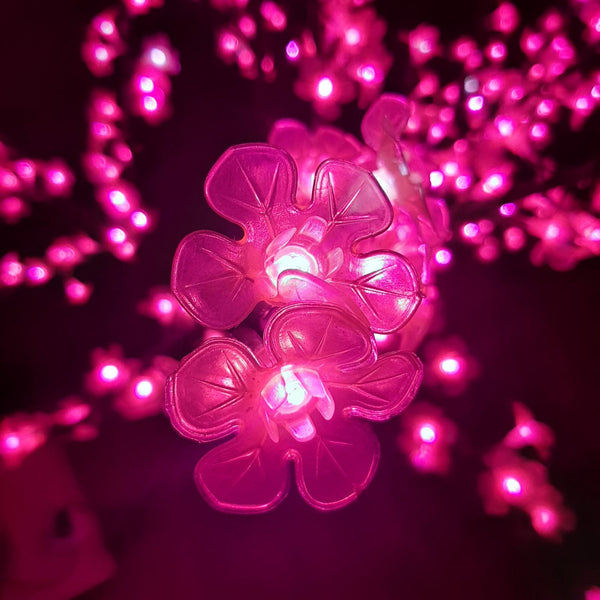 Color-Changing 12.5ft RGB LED Cherry Blossom Tree for Outdoor